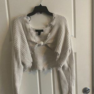 Forever21 Crop Top Sweater L